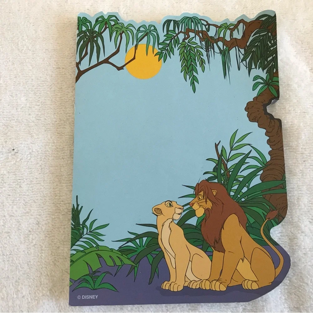 *VTG Disney's The Lion King 90s Stationary Letters pad